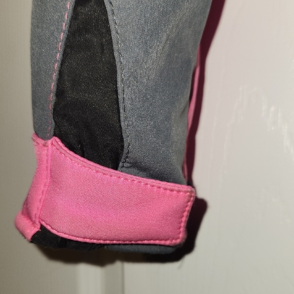 Black and Pink Motorcycle Protection Gear Jacket - Picture 9 of 9
